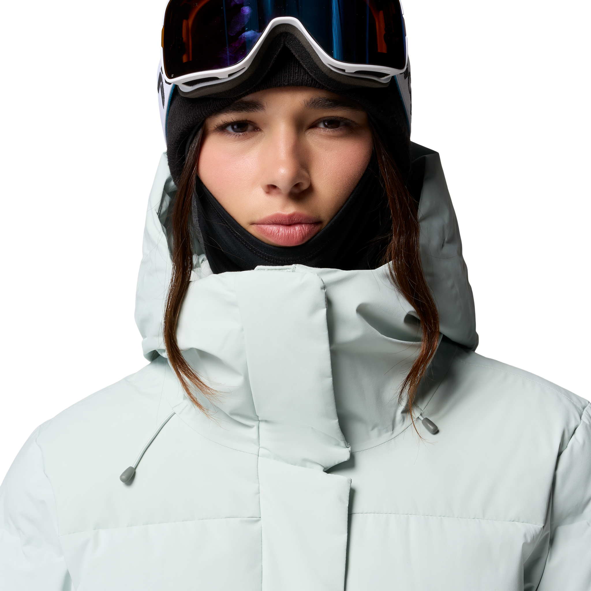 Columbia Women's Roffee Ridge Down Heat Seal Jacket Neck Line