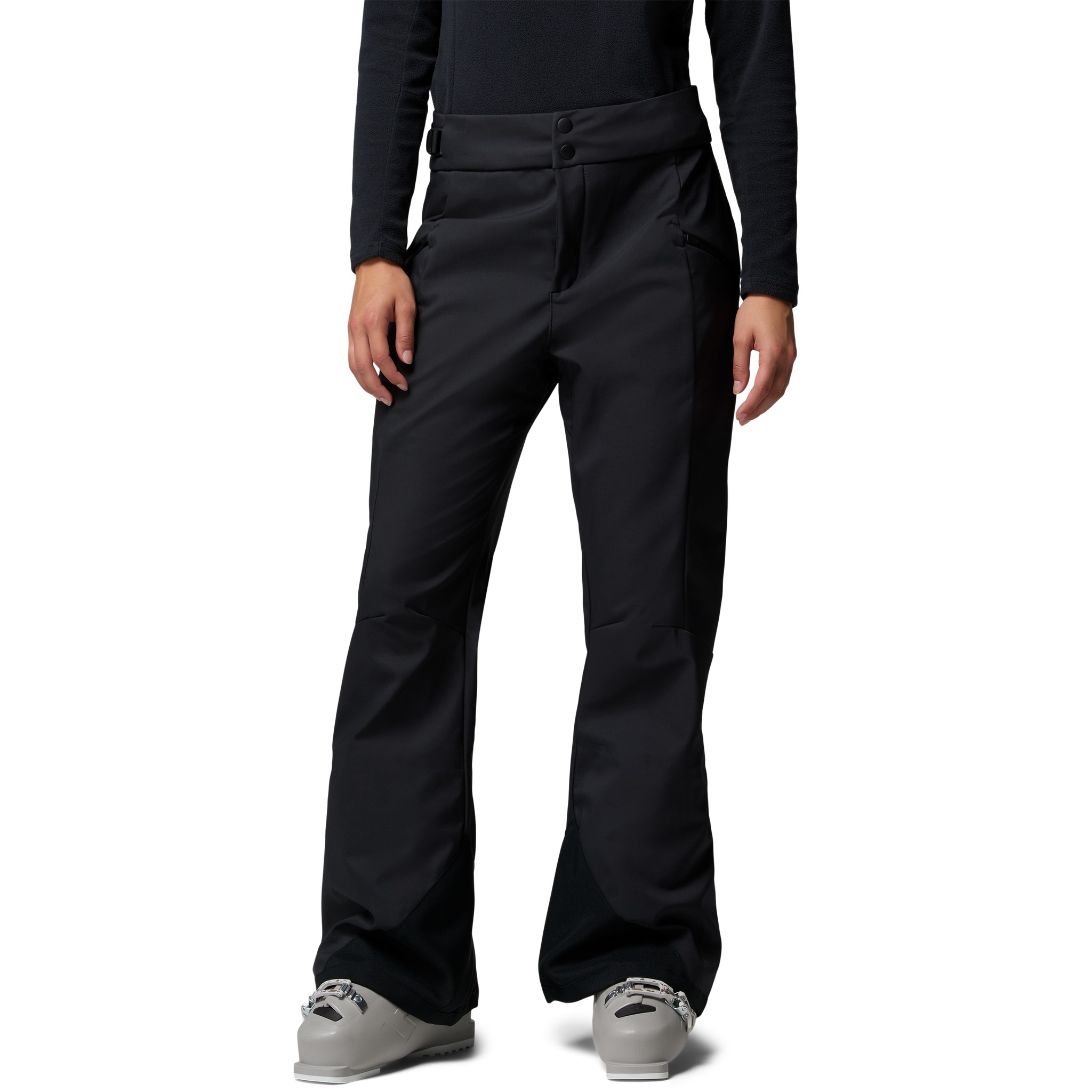 Women's Roffee Ridge Ski Softshell Pant in Black
