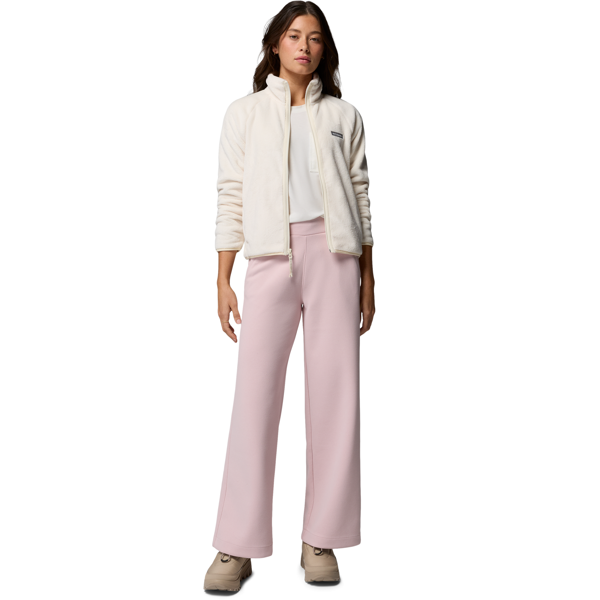 Columbia Women's Fire Side Reignited Sherpa Full Zip Full View