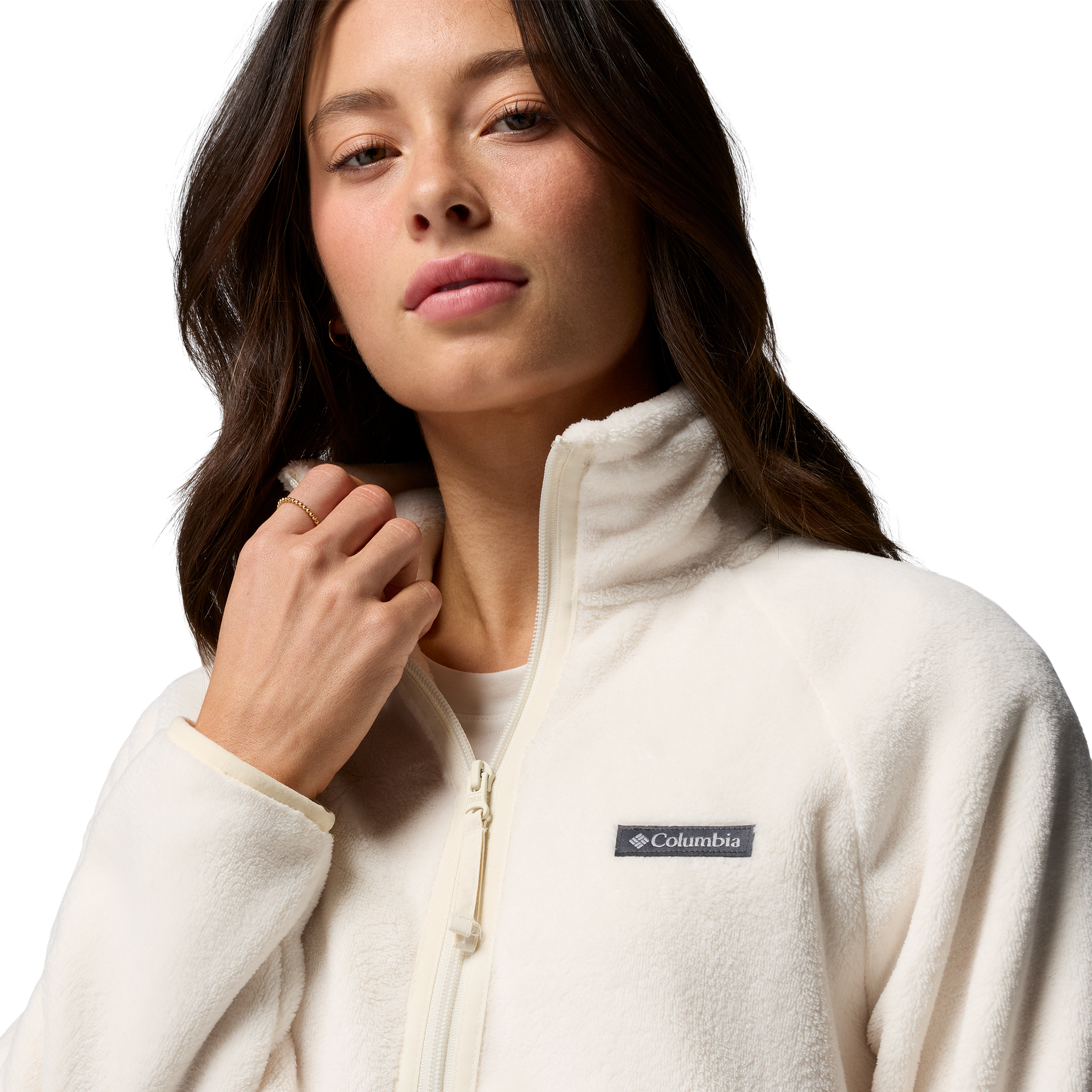 Columbia Women's Fire Side Reignited Sherpa Full Zip Collar