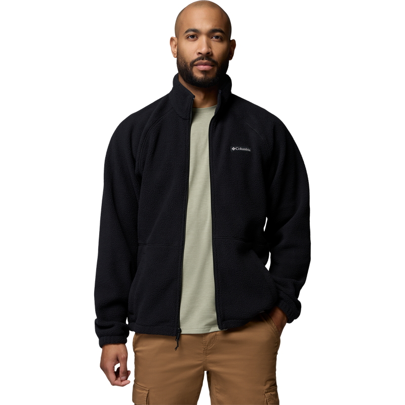 Men's Timber Crest MTR Fleece Full Zip, Columbia Columbia Men's Timber Crest MTR Fleece Full Zip Open