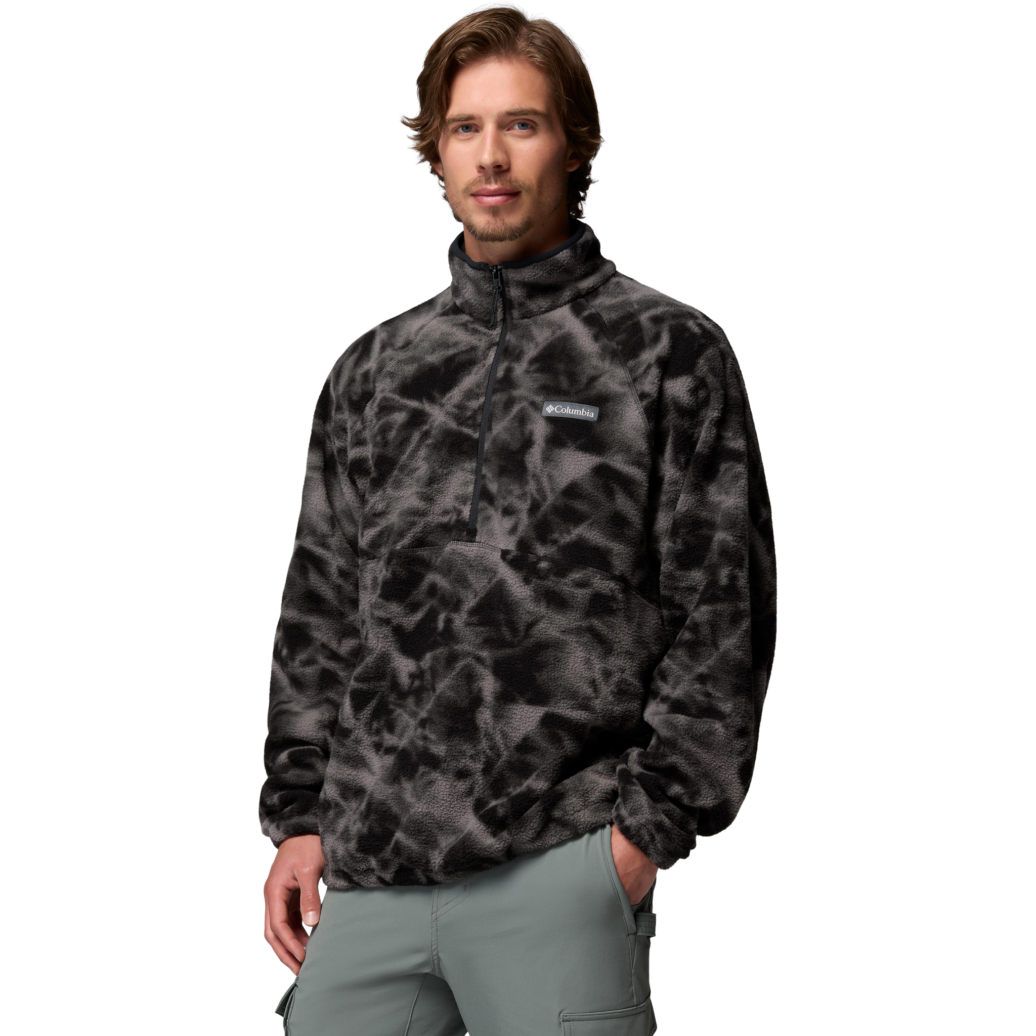 Men's Timber Crest Printed Half Zip alternate view