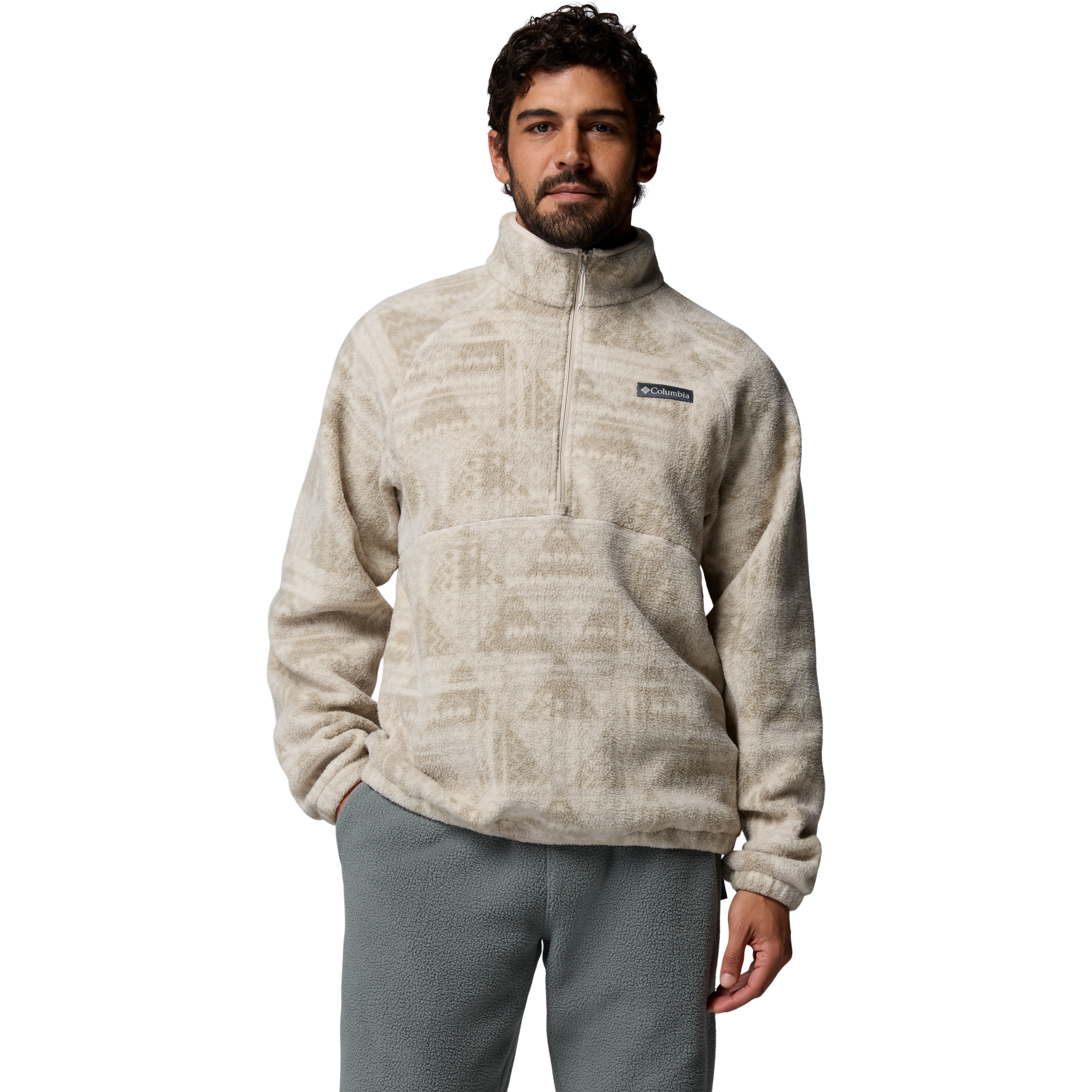 Men's Timber Crest Printed Half Zip alternate view