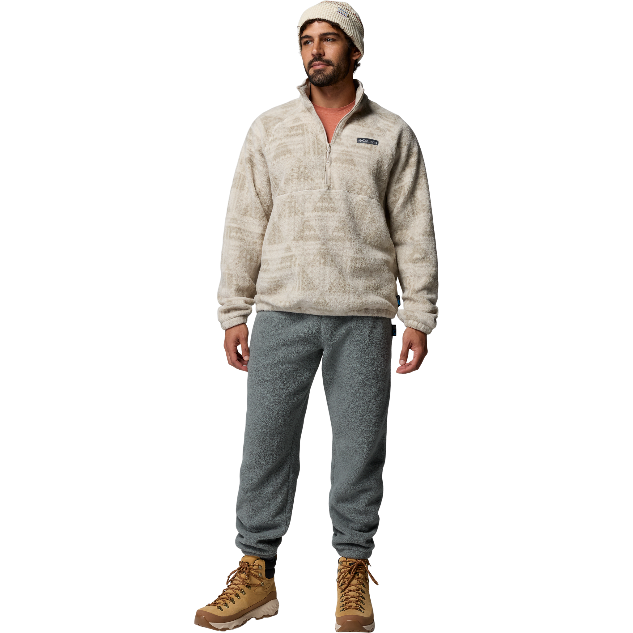 Men's Timber Crest Printed Half Zip alternate view