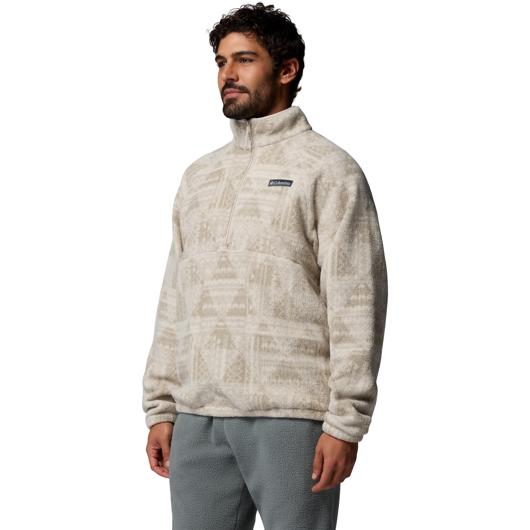 Men's Timber Crest Printed Half Zip alternate view