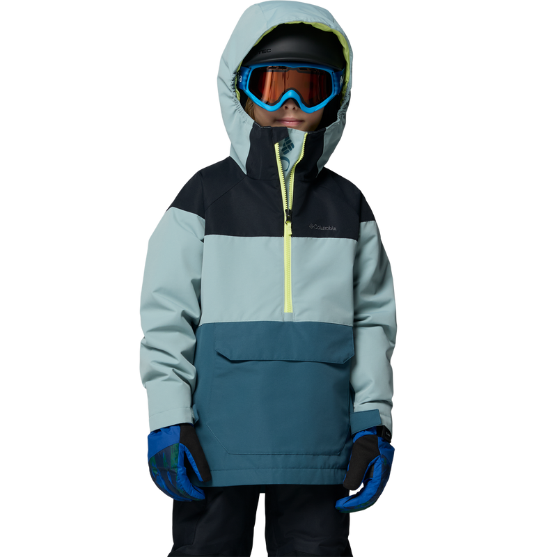 Youth Coreshot Anorak, Columbia Youth Coreshot Anorak front on model