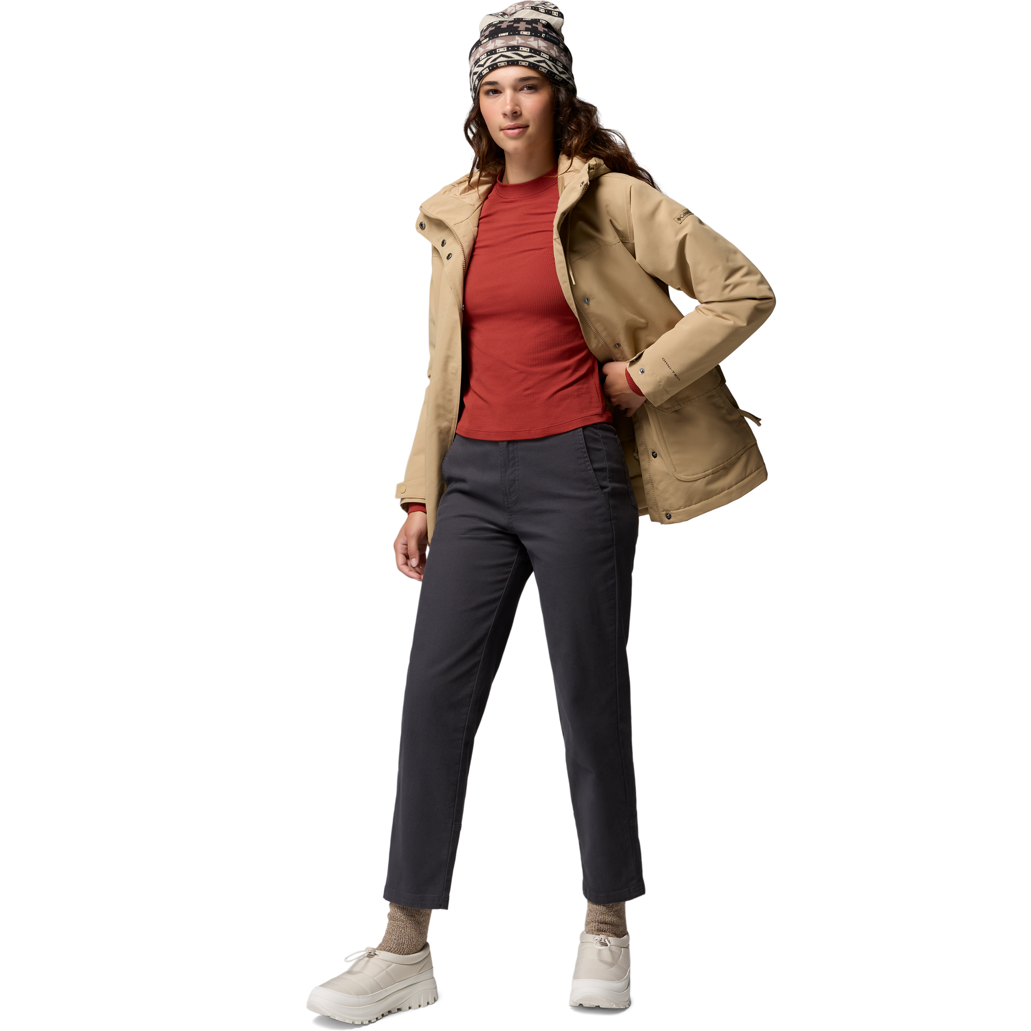 Columbia Women's Pinetown Canyon Longsleeve Mockneck Full View
