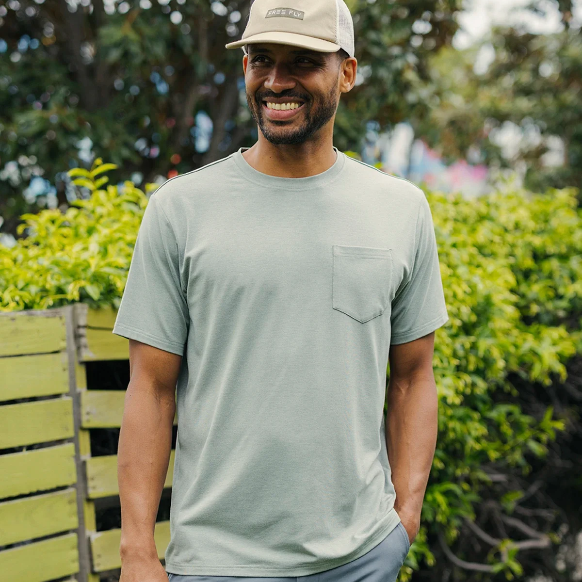 Men's Bamboo Flex Pocket Tee alternate view