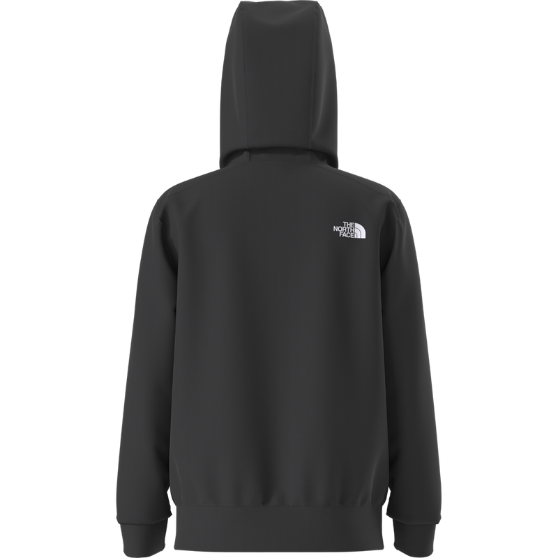 Youth Teen TNF Performance Fleece Full Zip Hooded Jacket, The North Face Youth Teen TNF Performance Fleece Full Zip Hooded Jacket back