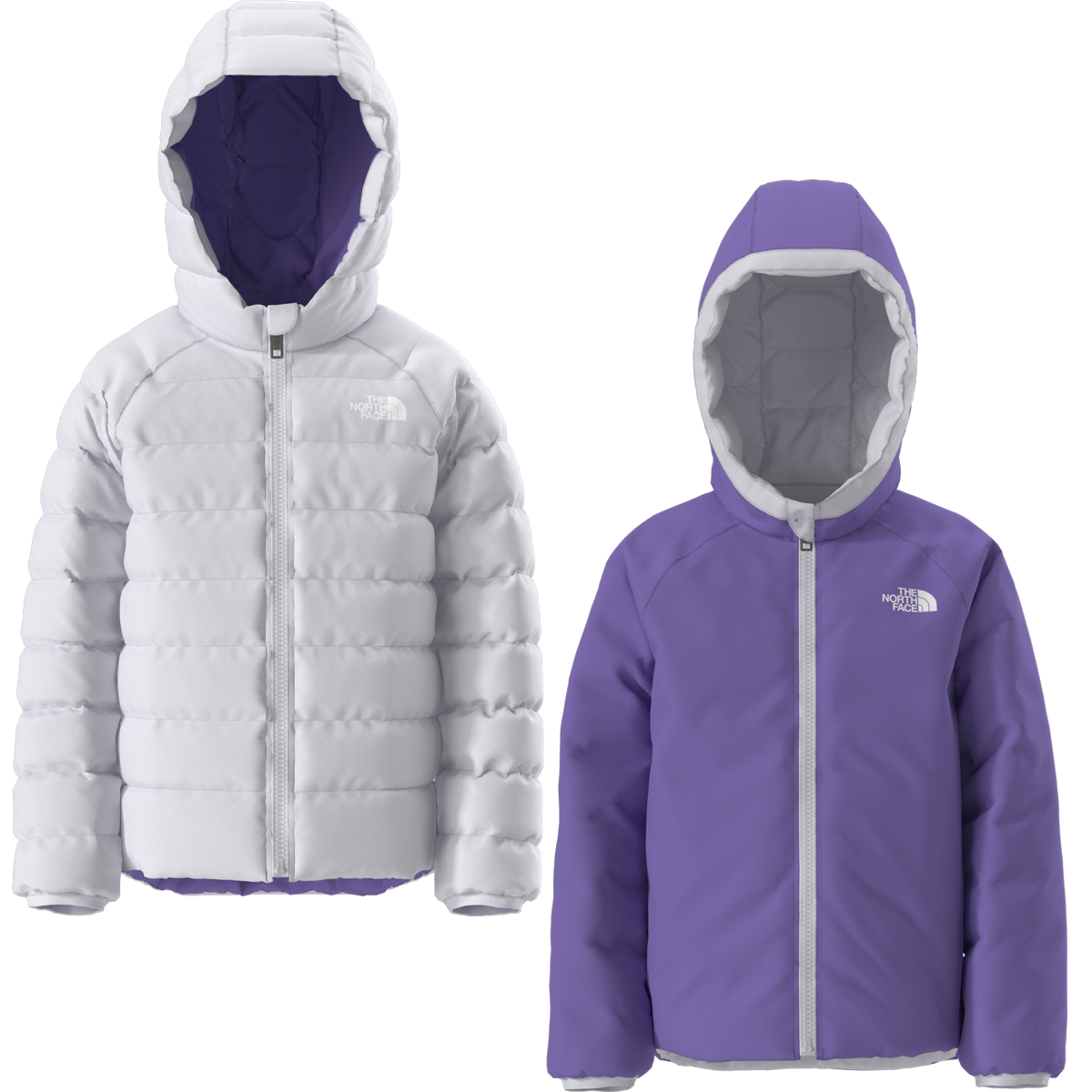 Youth Toddler Reversible Perrito Hooded Jacket alternate view