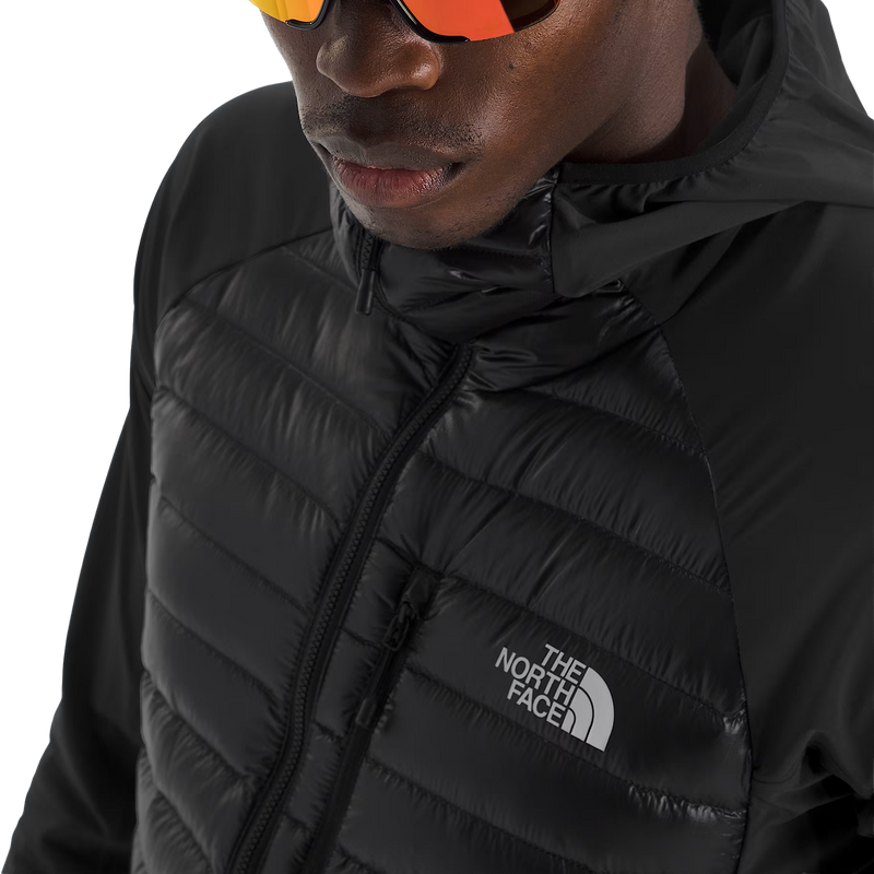 Men's Summit Breithorn LT Hybrid Hoodie, The North Face Men's Summit Breithorn LT Hybrid Hoodie Chest Logo