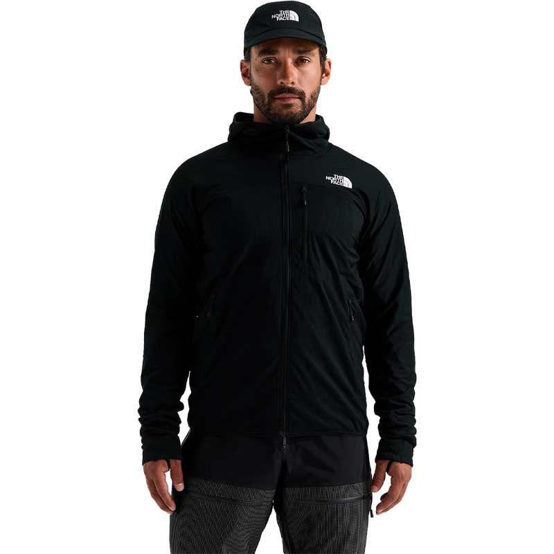 The North Face Men's Summit Futurefleece Overlay Hoodie in TNF Black