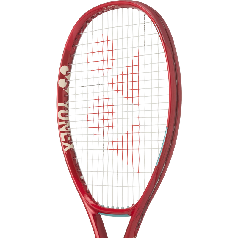 VCORE 100 8th Gen, Yonex VCORE 100 8th Gen in Ruby Red head left