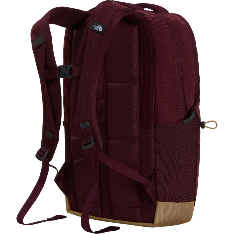 Jester Pro, The North Face Jester Pro in ZS1-Deep Burgundy/Leather Brown back straps