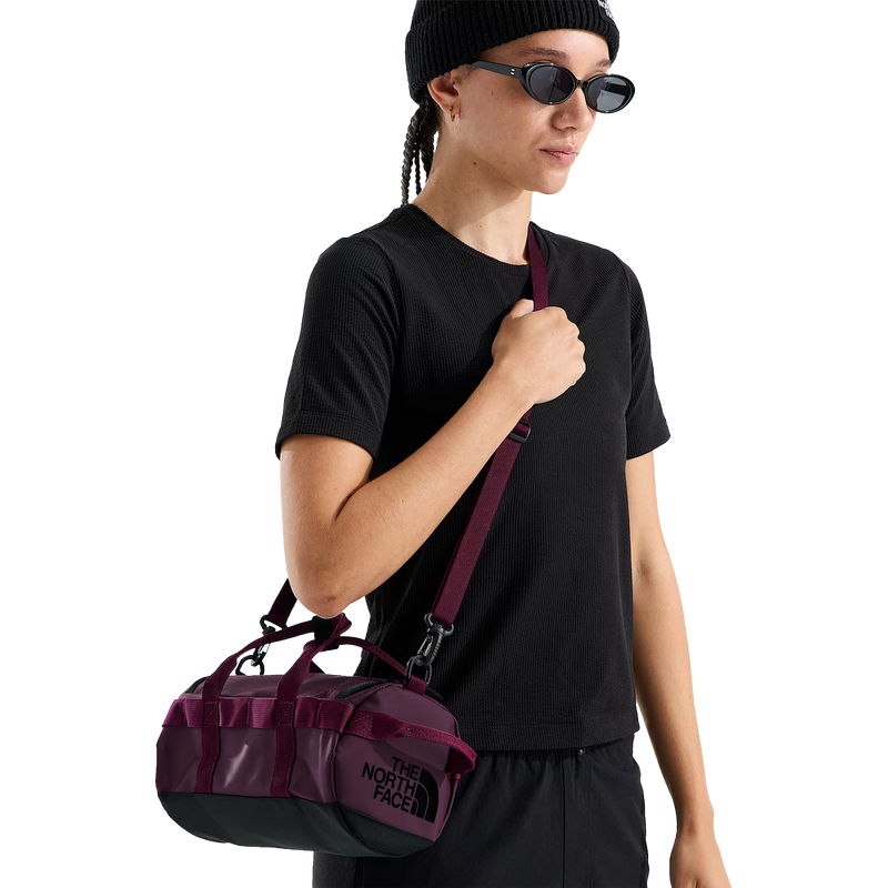 The North Face Base Camp Duffel Shoulder Bag on Model