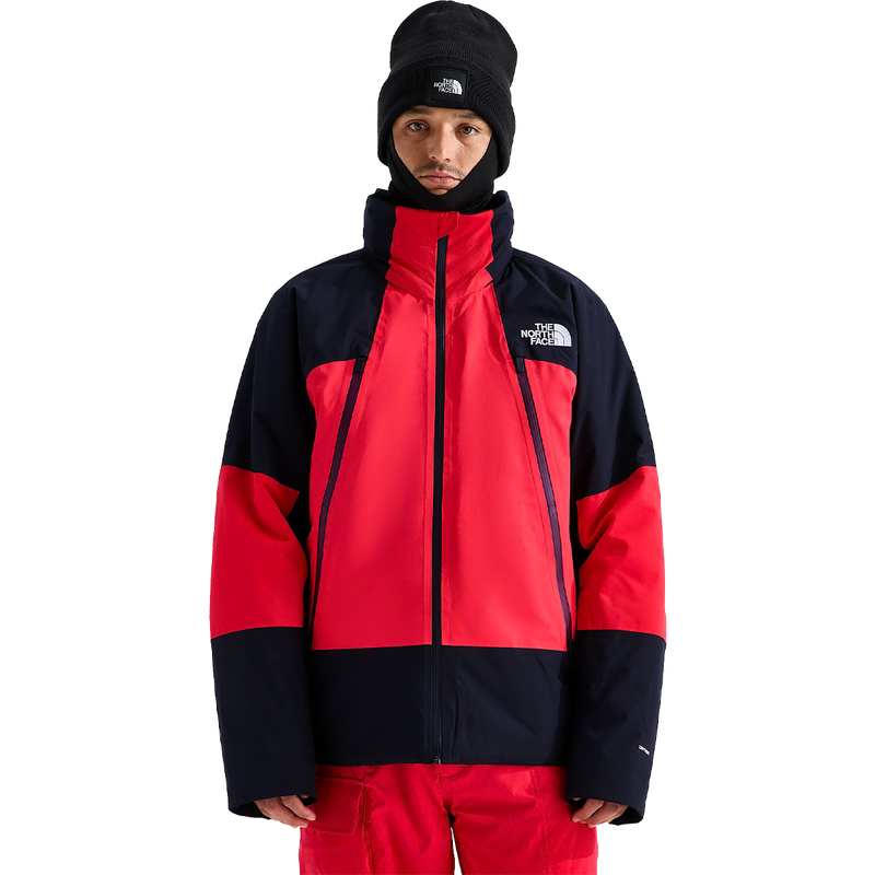 The North Face Men's Snowsquall Jacket in Elevation Red TNF Black