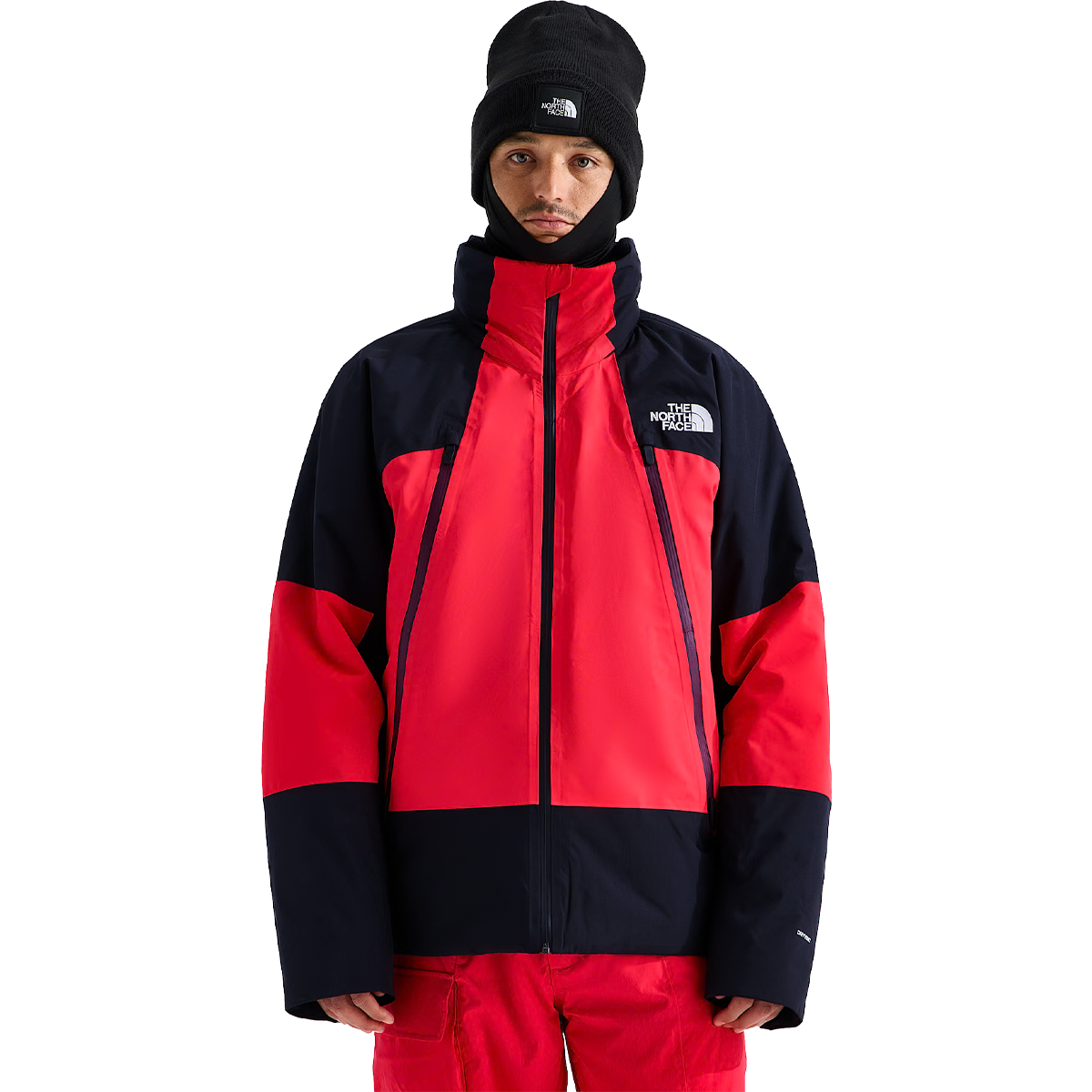 The North Face Men's Snowsquall Jacket in Elevation Red TNF Black