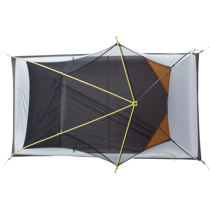 Dragonfly OSMO 2 Person Tent, Nemo Dragonfly OSMO 2 person tent top view no rainfly