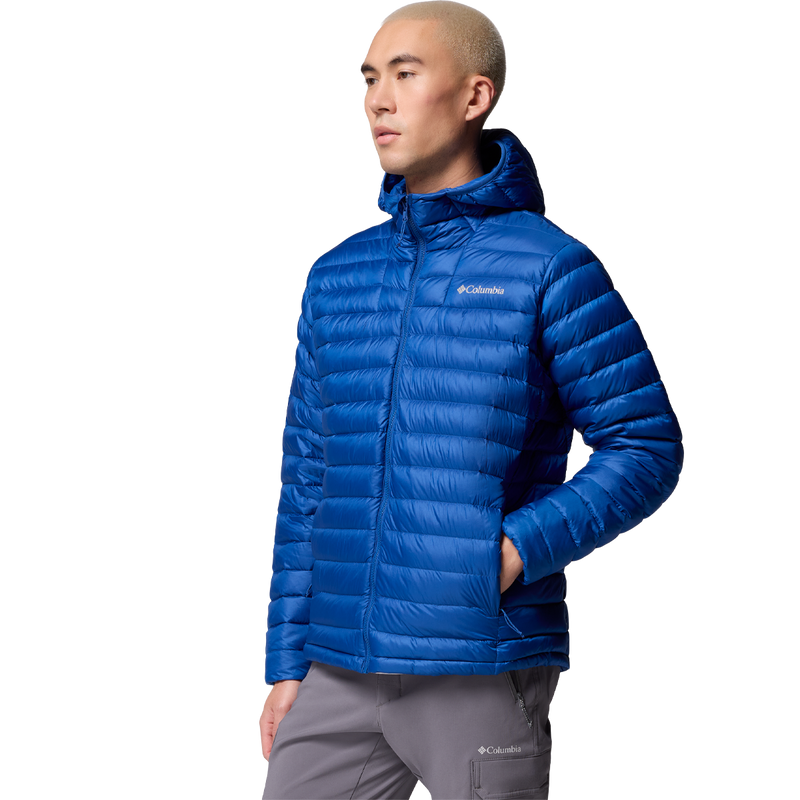 Men's Corelite Down Hooded Jacket, Columbia Men's Corelite Down Hooded Jacket pocket
