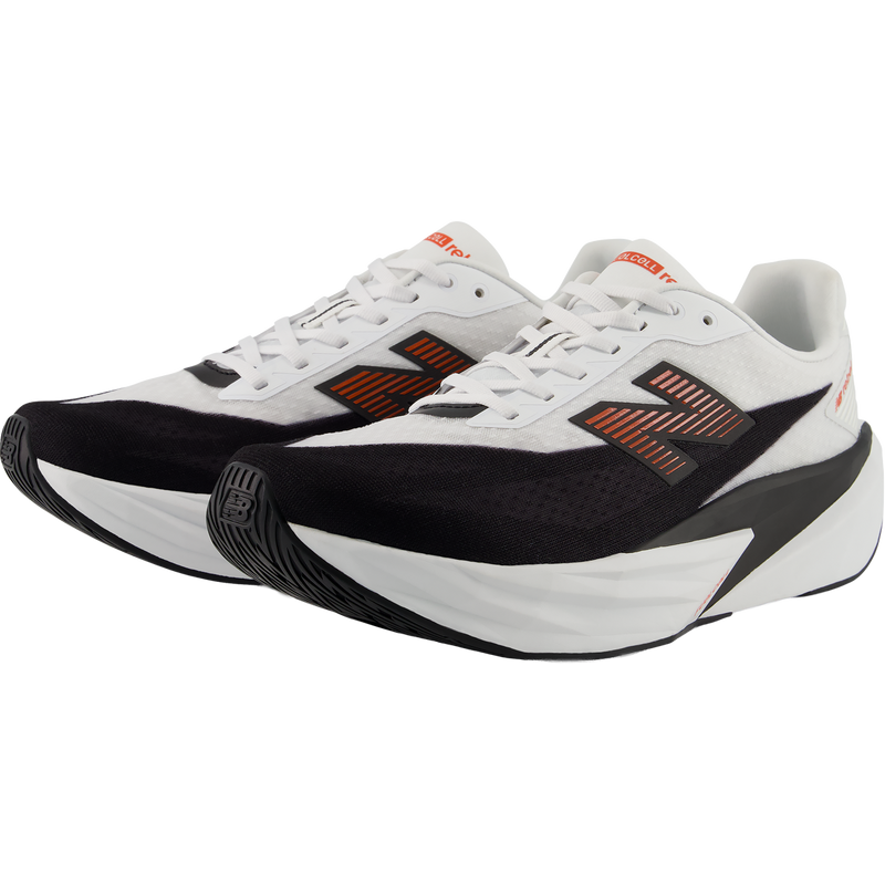 Men's FuelCell Rebel v5, New Balance Men's FuelCell Rebel v5 3/4 pair left facing