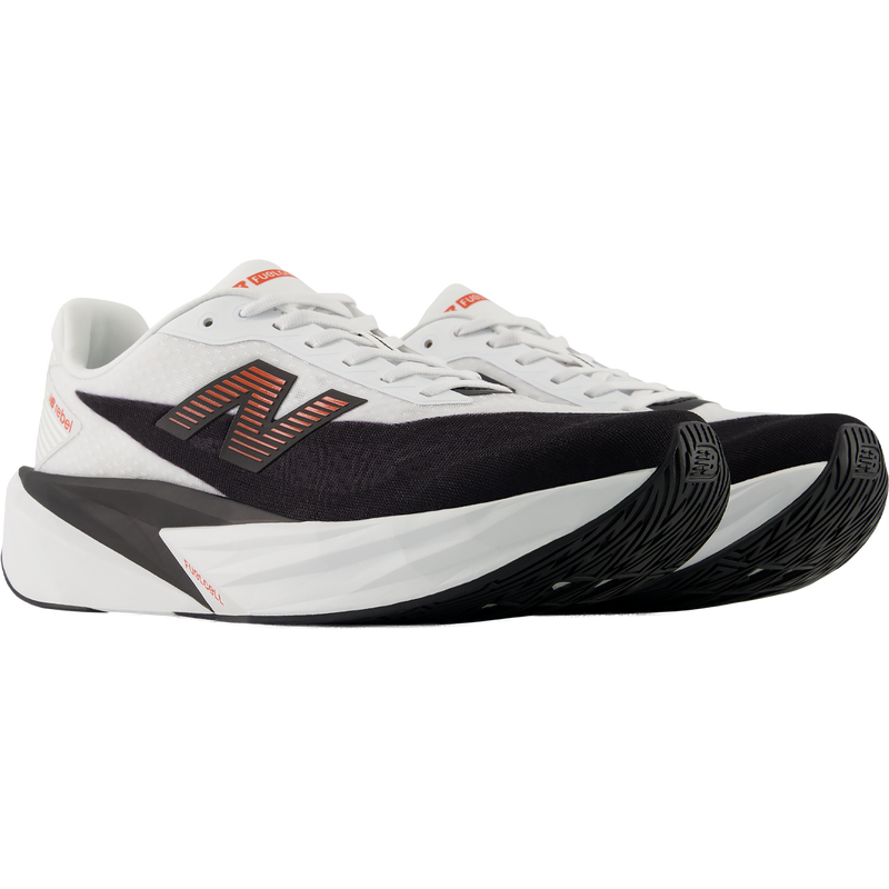 Men's FuelCell Rebel v5, New Balance Men's FuelCell Rebel v5 3/4 pair right facing