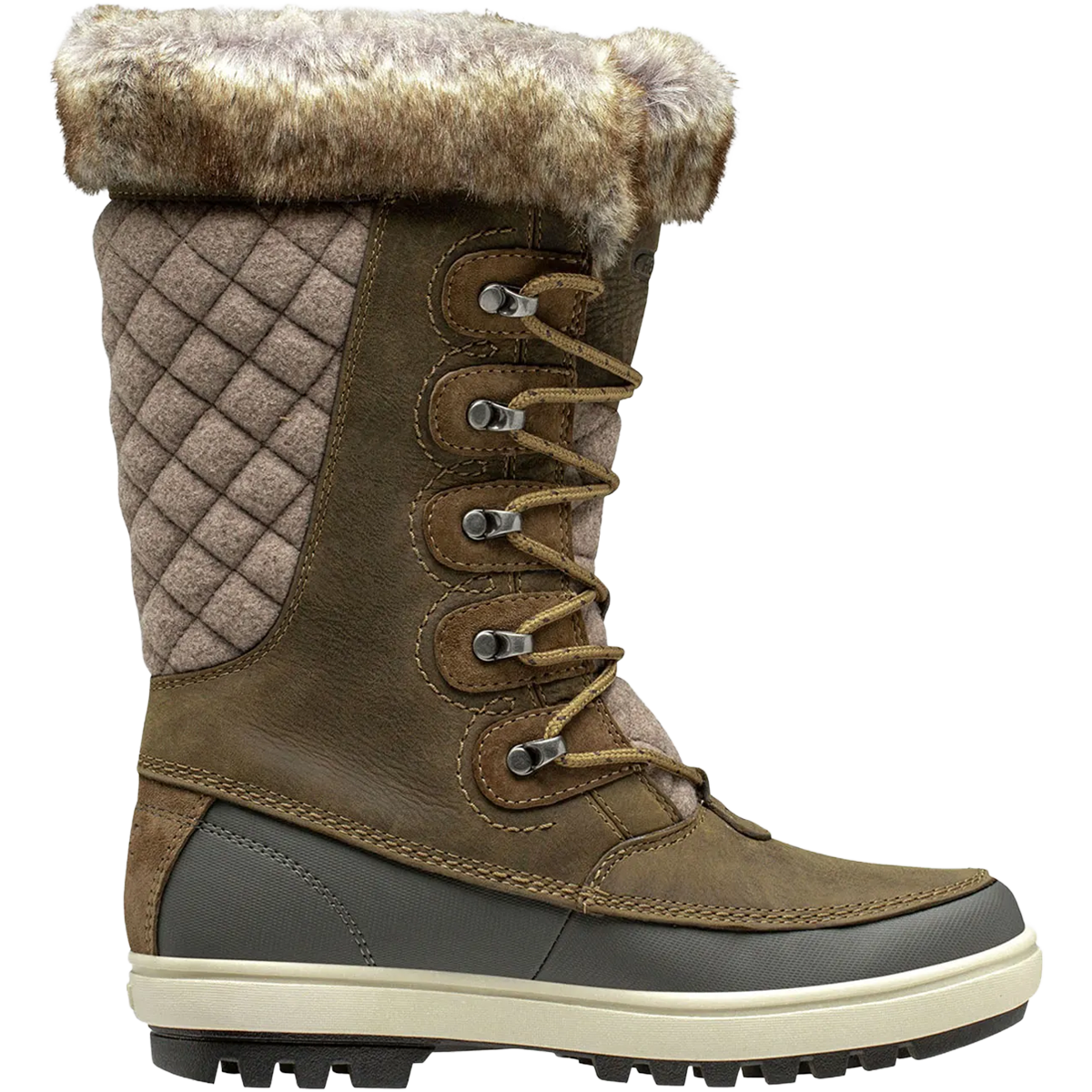 Helly Hansen Women's Garibaldi VL Insulated Winter Boots in Bedrock Pebble