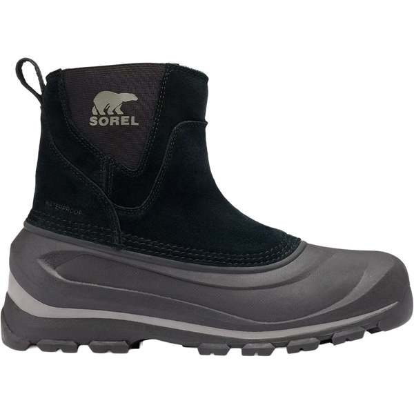 Sorel Buxton Pull On Boot in Black Quarry