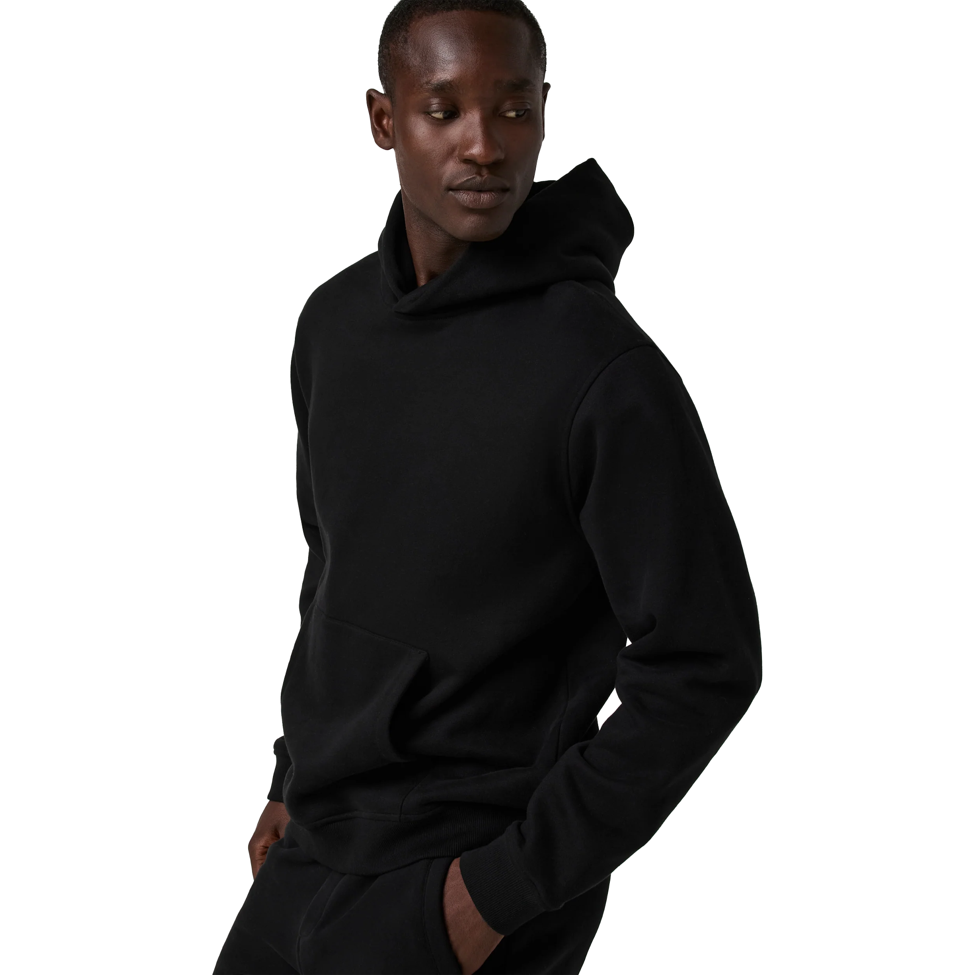 Vuori Men's Seaside Pullover Hoodie 2.0 3/4 Front