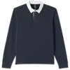 Vuori Men's Long Sleeve Cypress Rugby in Navy