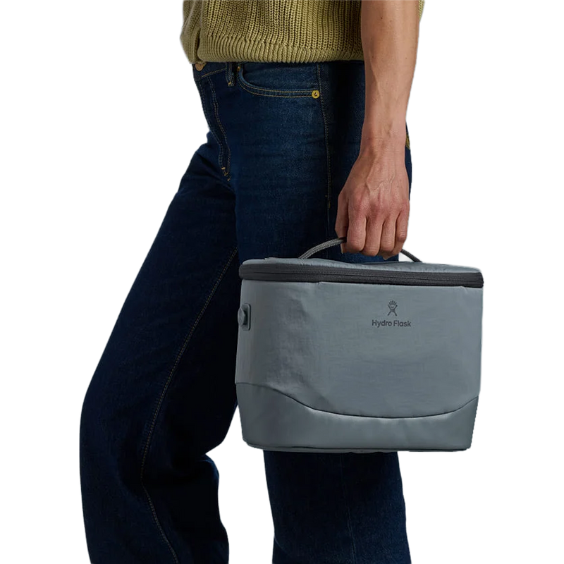 Carryout Lunch Bag, Hydro Flask Carryout Lunch Bag in Shale Grey on model