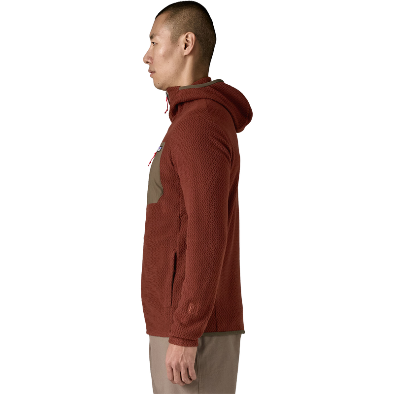 Men's R1 Air Full-Zip Hoody, Patagonia Men's R1® Air Fleece Full-Zip Hoody side