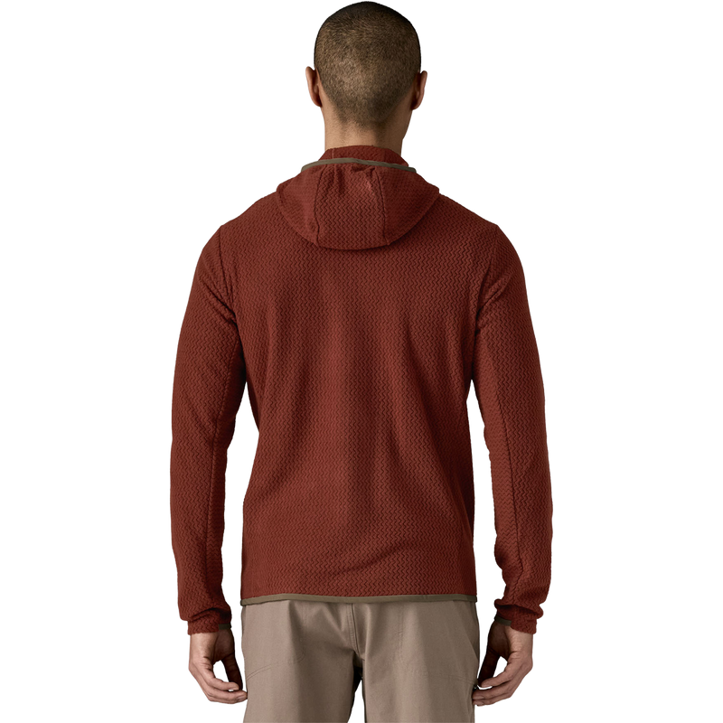Men's R1 Air Full-Zip Hoody, Patagonia Men's R1® Air Fleece Full-Zip Hoody back