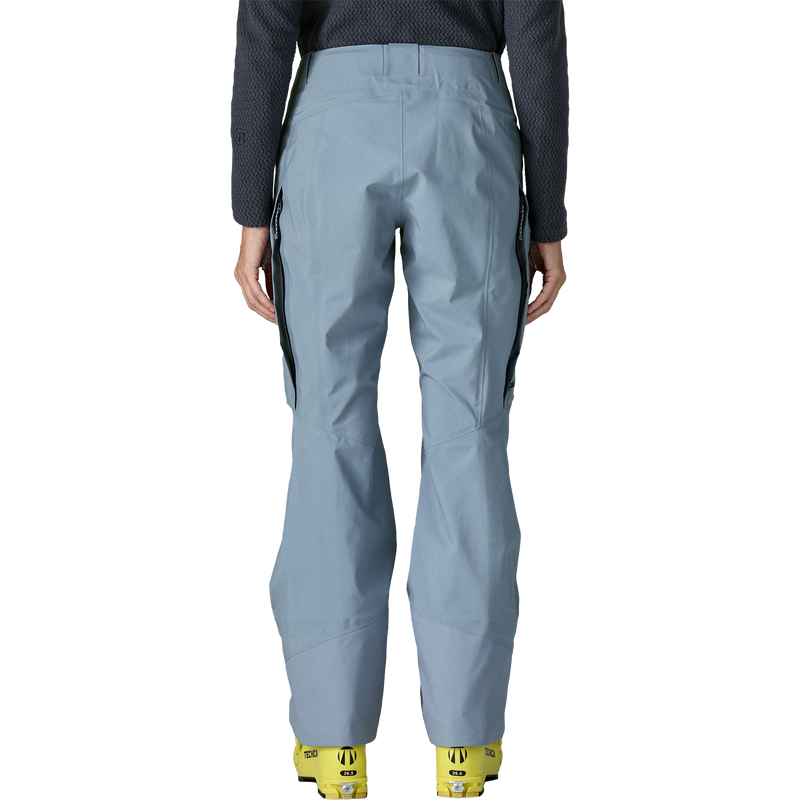 Women's PowSlayer Gore-Tex Pants, Patagonia Women's PowSlayer Gore-Tex Pants in BNLB-Barnacle Blue back