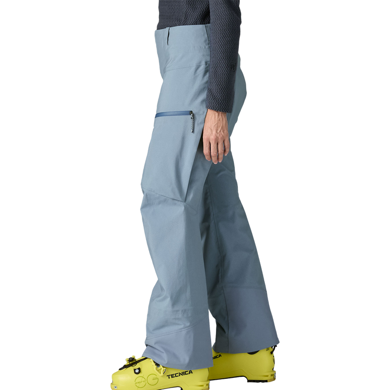 Women's PowSlayer Gore-Tex Pants, Patagonia Women's PowSlayer Gore-Tex Pants in BNLB-Barnacle Blue left