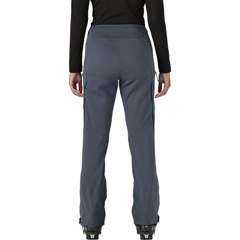 Women's Upstride Pants, Patagonia Women's Upstride Pants in SMDB Smolder Blue back