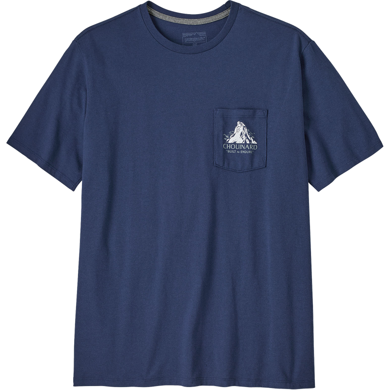 Men's Chouinard Crest Pocket Responsibili-Tee, Patagonia Men's Chouinard Crest Pocket Responsibili-Tee Front