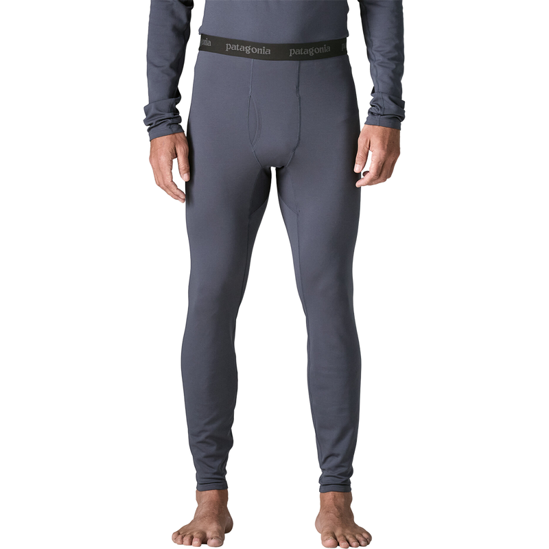 Men's Capilene Midweight Bottoms, Patagonia Men's Capilene Midweight Bottoms front on model