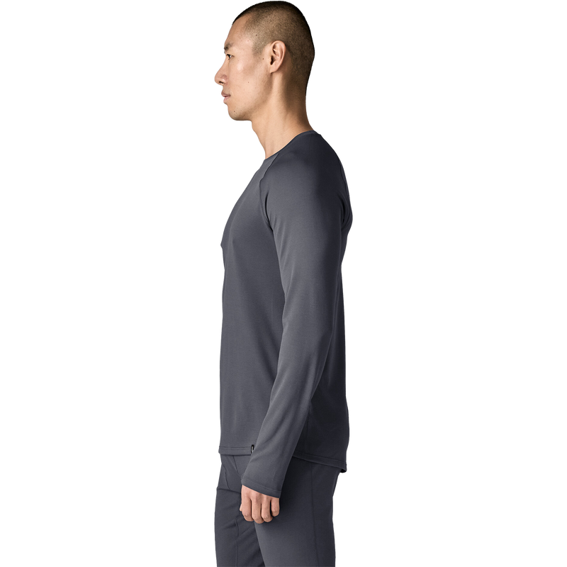 Men's Capilene Midweight Baselayer Crew, Patagonia Men's Capilene Midweight Baselayer Crew in SMDB Smolder Blue left