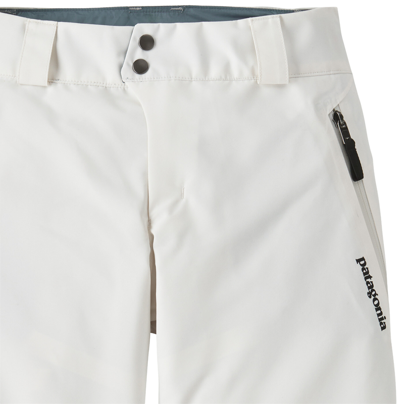 Youth Powder Town Pants, Patagonia Youth Powder Town Pants waist and zipper pocket