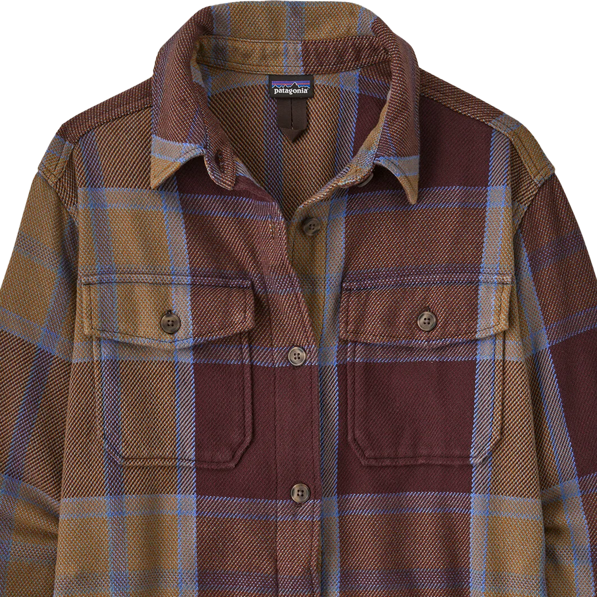 Patagonia Women's Fjord Loft Overshirt Jacket Chest Pockets
