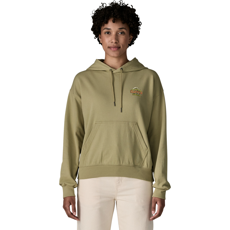 Patagonia Women's Great Waves Daily Hoody Front on model