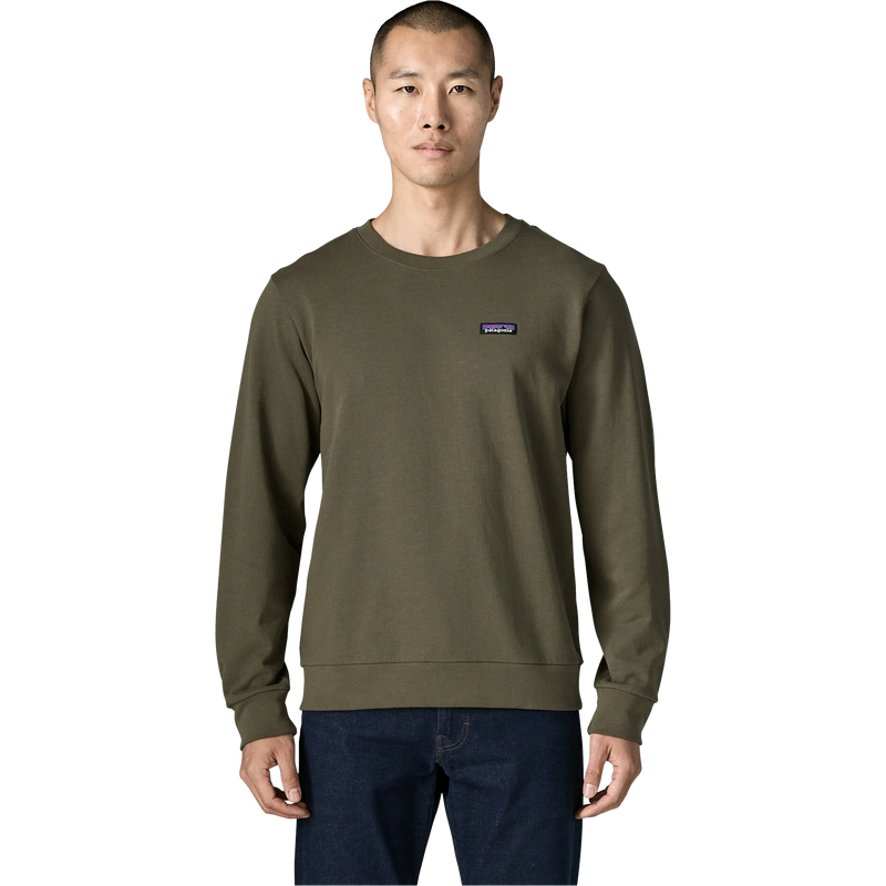 Patagonia Men's Daily Crewneck Sweatshirt Front on model