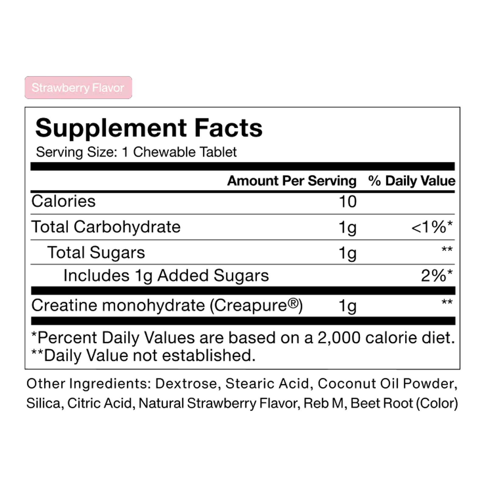 Creatine Chews (150 Count) alternate view