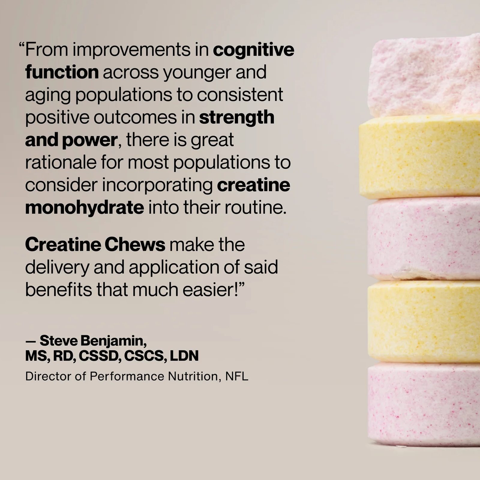 Creatine Chews (150 Count) alternate view