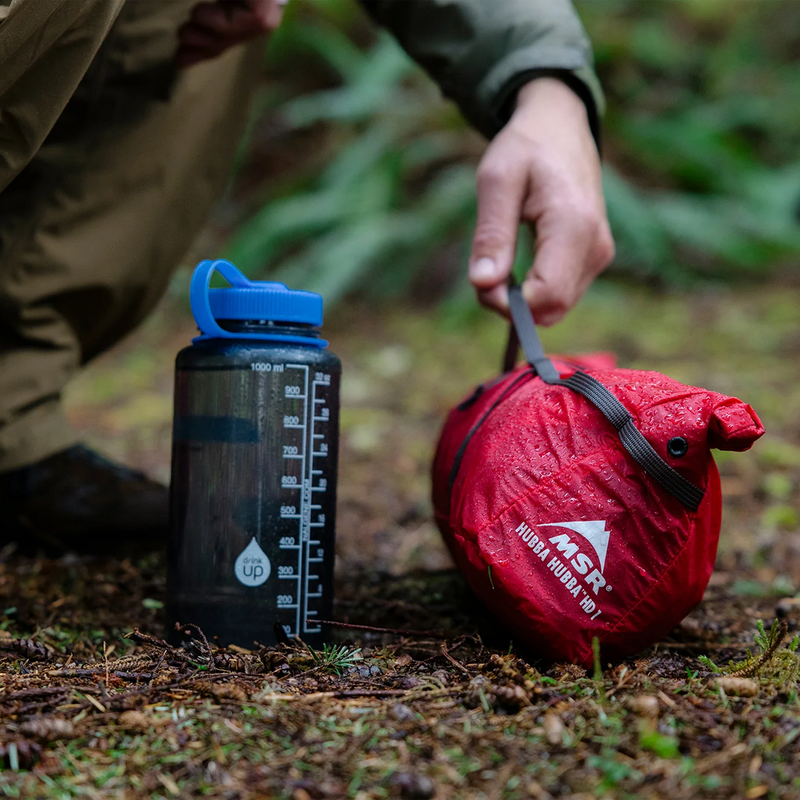 Hubba Hubba HD 1 Person, MSR Hubba Hubba HD 1 Person Tent lifestyle size comparison