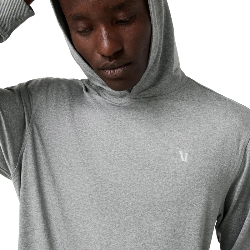 Men's Ponto Pullover Hoodie, Vuori Men's Ponto Pullover Hoodie Neck Line