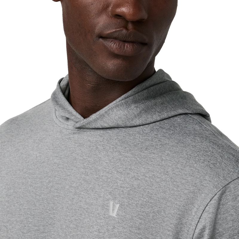 Men's Ponto Pullover Hoodie, Vuori Men's Ponto Pullover Hoodie Chest Logo