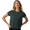 Vuori Women's Energy Classic Tee in Hemlock Heather