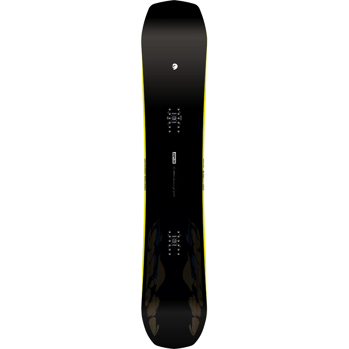 Black Snowboard of Death Wide alternate view