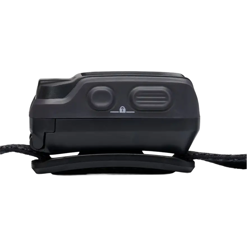 Cosmo Headlamp, Cosmo Headlamp in Black button detail